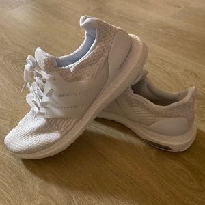 Adidas Ultraboost Men Pure White Sz 10